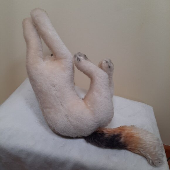 Steiff Arco German Shepherd With Tags Big 22 inch Lying Down Mohair Vintage 70s - Picture 12 of 13